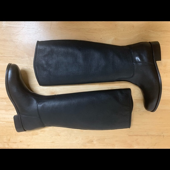 Bruno Magli Black Riding Boots-NWT - Picture 2 of 8